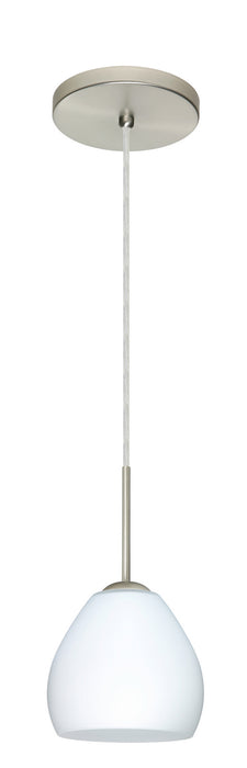 Besa - 1BT-412207-LED-SN - One Light Pendant - Bolla - Satin Nickel