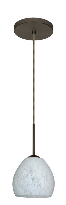 Besa - 1BT-412219-LED-BR - One Light Pendant - Bolla - Bronze