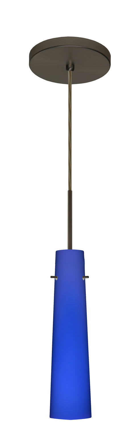 Besa - 1BT-5674CM-HAL-BR - One Light Pendant - Camino - Bronze