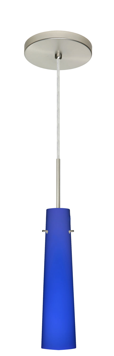 Besa - 1BT-5674CM-HAL-SN - One Light Pendant - Camino - Satin Nickel