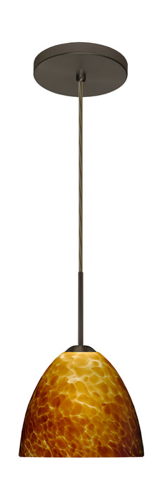 Besa - 1BT-757218-MED-BR - One Light Pendant - Sasha - Bronze