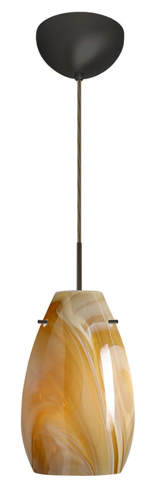 Besa - 1JC-4126HN-LED-BR - One Light Pendant - Pera - Bronze