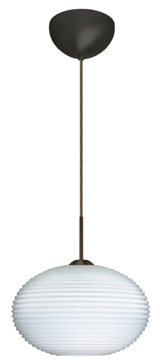 Besa - 1JC-491307-LED-BR - One Light Pendant - Pape - Bronze