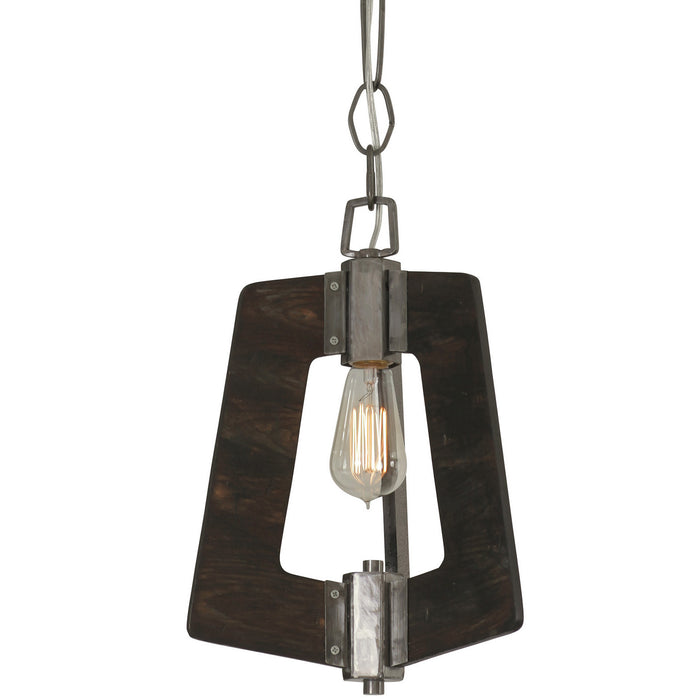 Varaluz - 268M01SL - One Light Mini Pendant - Lofty - Steel