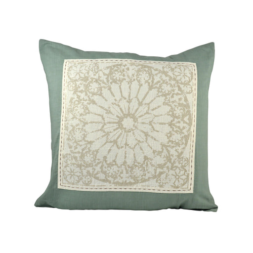 ELK Home - 904387 - Pillow - Notre Dame - Crema, Sage, Sage