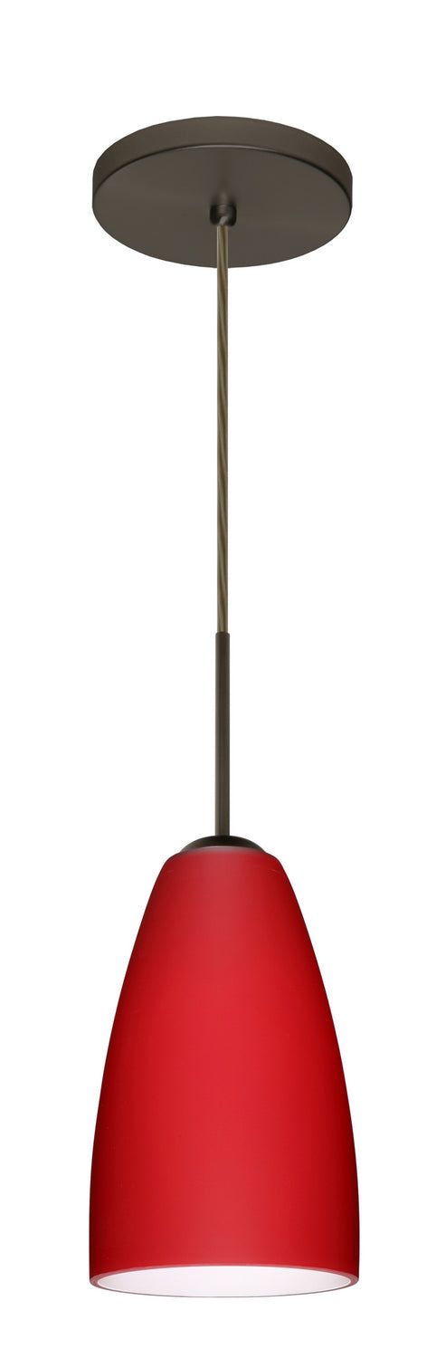 Besa - 1JT-1511RM-LED-BR - One Light Pendant - Riva - Bronze