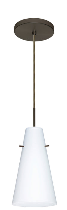 Besa - 1JT-412407-LED-BR - One Light Pendant - Cierro - Bronze