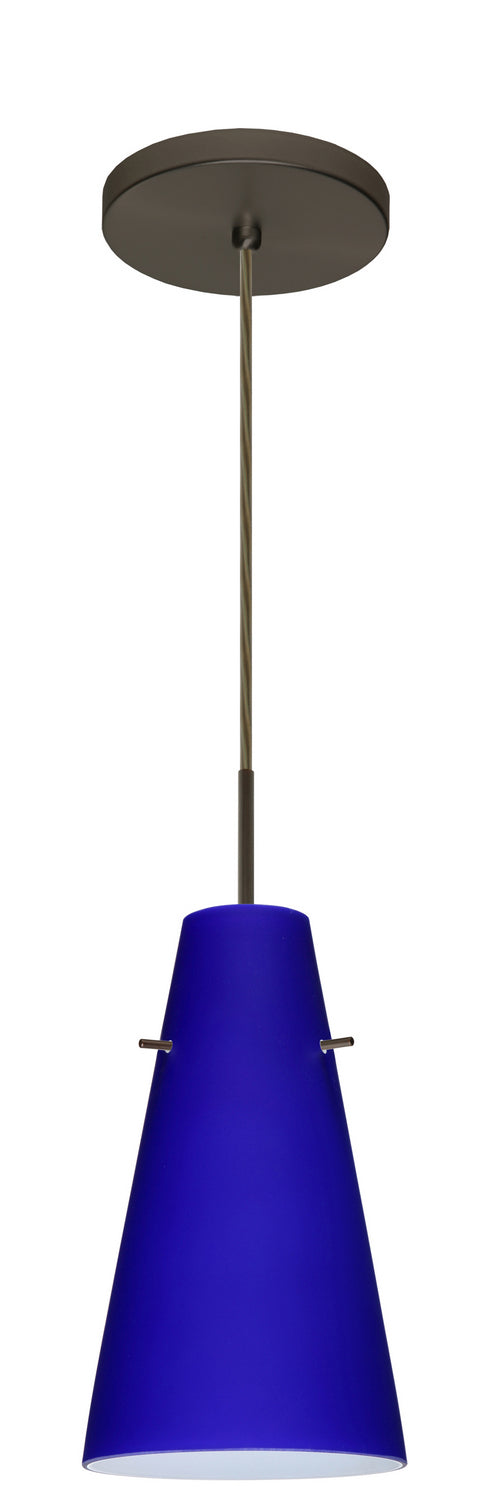 Besa - 1JT-4124CM-LED-BR - One Light Pendant - Cierro - Bronze