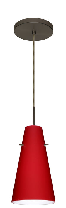 Besa - 1JT-4124RM-LED-BR - One Light Pendant - Cierro - Bronze