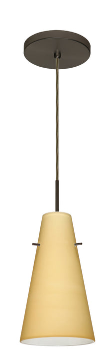 Besa - 1JT-4124VM-LED-BR - One Light Pendant - Cierro - Bronze