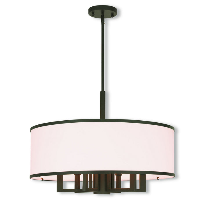 Livex Lighting - 62616-07 - Seven Light Chandelier - Park Ridge - Bronze