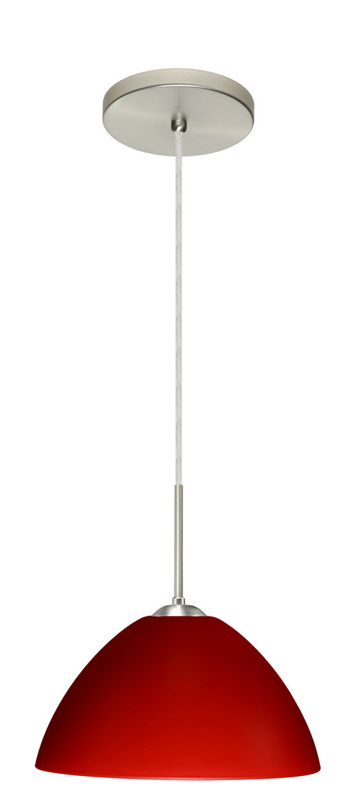 Besa - 1JT-420131-LED-SN - One Light Pendant - Tessa - Satin Nickel