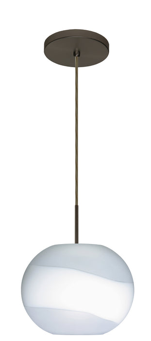 Besa - 1JT-477699-LED-BR - One Light Pendant - Luna - Bronze