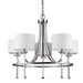 Acclaim Lighting - IN11040PN - Five Light Chandelier - Kara - Polished Nickel