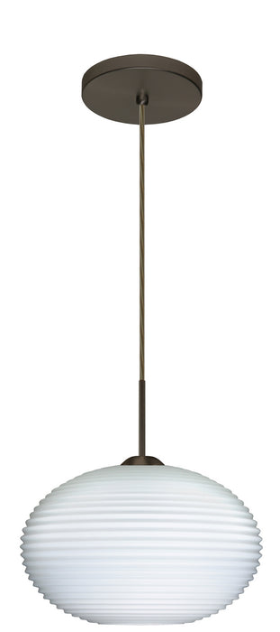 Besa - 1JT-491307-LED-BR - One Light Pendant - Pape - Bronze