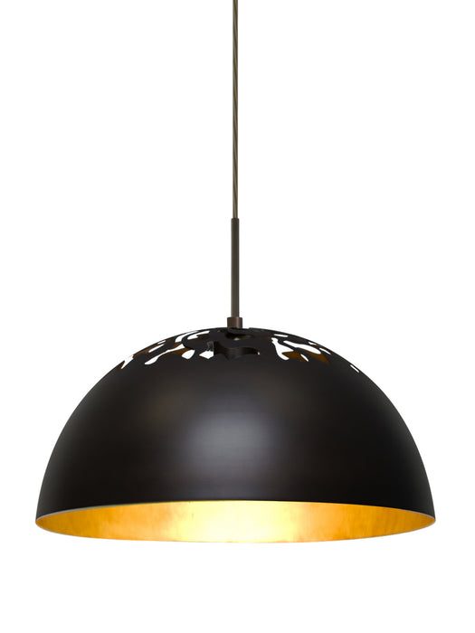 Besa - 1JT-GORDY-LED-BR - One Light Pendant - Gordy - Bronze