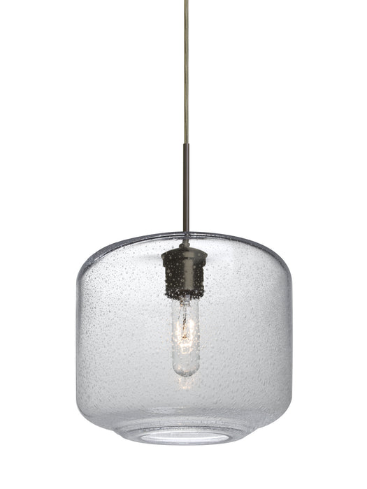 Besa - 1JT-NILES10CL-BR - One Light Pendant - Niles - Bronze