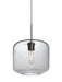 Besa - 1JT-NILES10CL-BR - One Light Pendant - Niles - Bronze