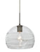 Besa - 1JT-SPIR10CL-BR - One Light Pendant - Spirit - Bronze