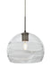 Besa - 1JT-SPIR10CL-EDIL-BR - One Light Pendant - Spirit - Bronze