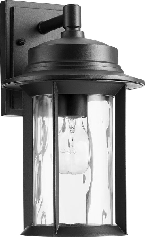 Quorum - 7246-7-69 - One Light Outdoor Lantern - Charter - Noir