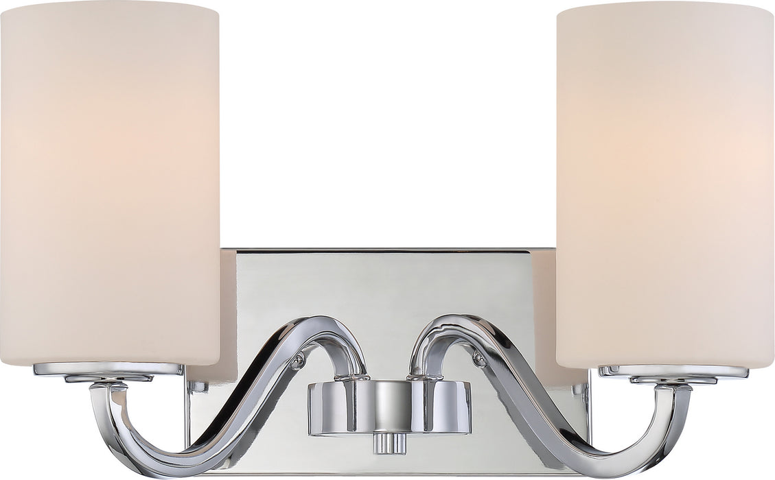 Nuvo Lighting - 60-5802 - Two Light Vanity - Willow - Polished Nickel