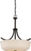 Nuvo Lighting - 60-5927 - Four Light Pendant - Laguna - Forest Bronze