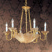 Classic Lighting - 55216 HBZ - Nine Light Chandelier - Atlantis - Honey Bronze