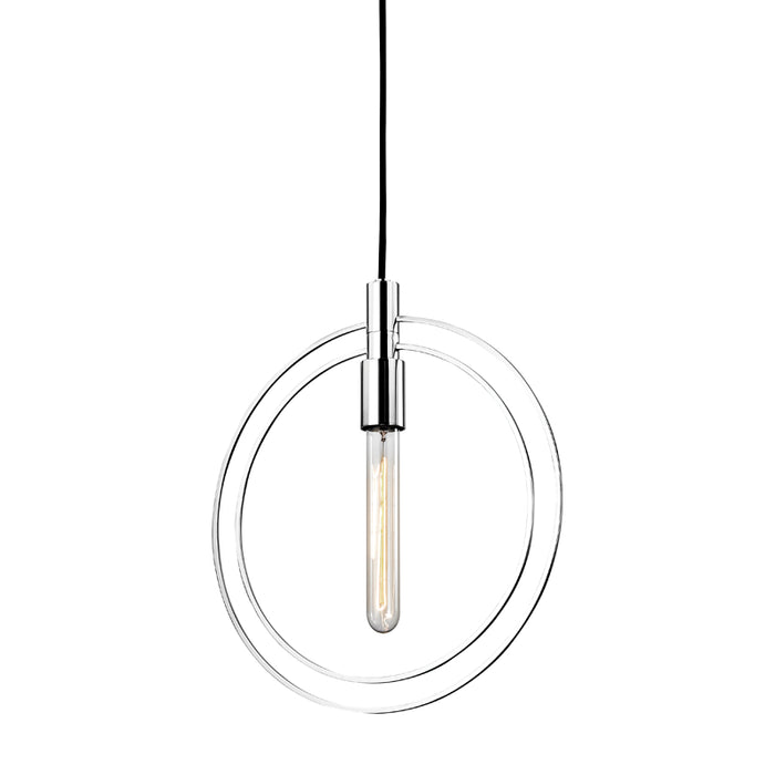 Hudson Valley - 3050-PN - One Light Pendant - Masonville - Polished Nickel