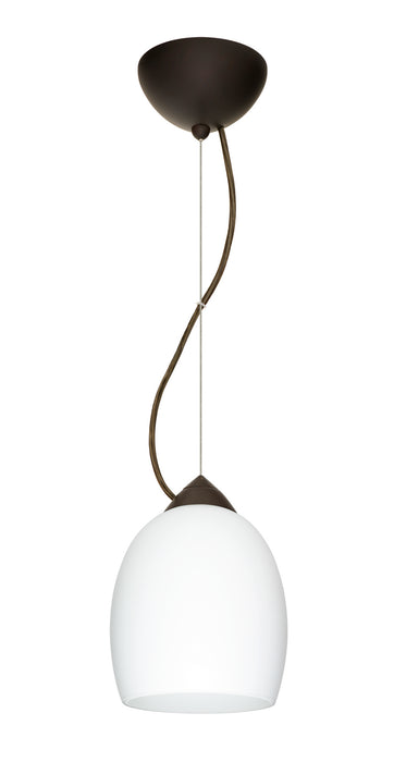 Besa - 1KX-169707-LED-BR - One Light Pendant - Lucia - Bronze