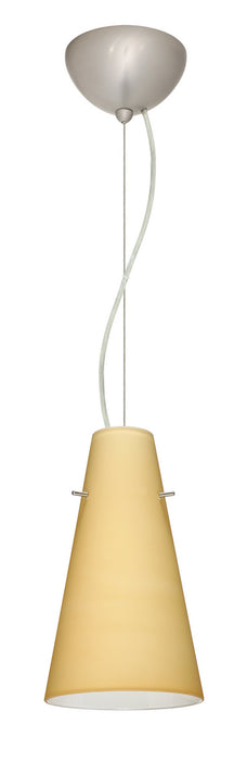 Besa - 1KX-4124VM-LED-SN - One Light Pendant - Cierro - Satin Nickel