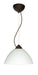 Besa - 1KX-420107-LED-BR - One Light Pendant - Tessa - Bronze