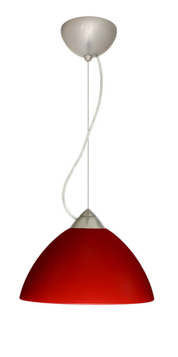 Besa - 1KX-420131-LED-SN - One Light Pendant - Tessa - Satin Nickel