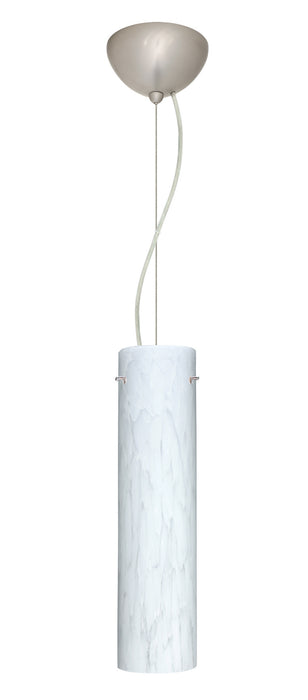 Besa - 1KX-722419-LED-SN - One Light Pendant - Stilo - Satin Nickel