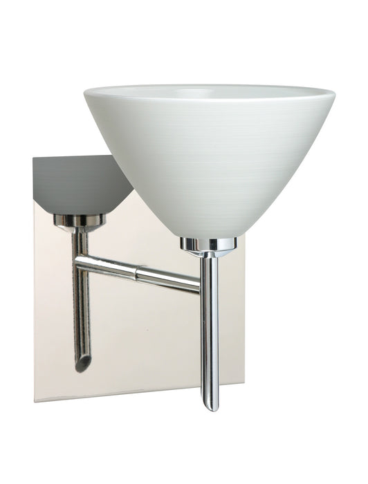 Besa - 1SW-1743KR-CR-SQ - One Light Wall Sconce - Domi - Chrome