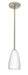 Besa - 1TT-151107-LED-SN - One Light Pendant - Riva - Satin Nickel