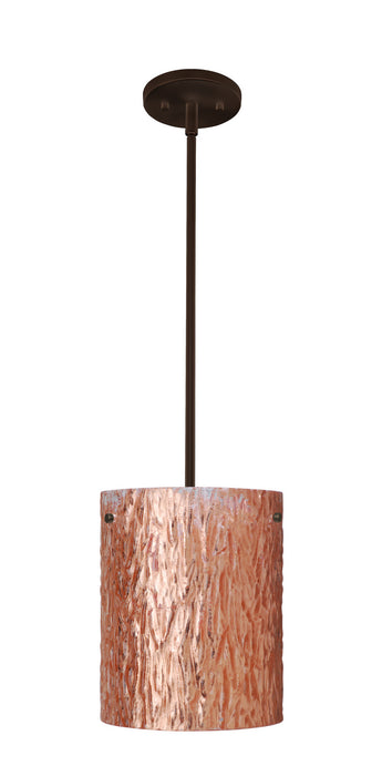 Besa - 1TT-4006CS-LED-BR - One Light Pendant - Tamburo - Bronze