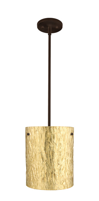 Besa - 1TT-4006GS-LED-BR - One Light Pendant - Tamburo - Bronze