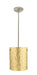 Besa - 1TT-4006GS-SN - One Light Pendant - Tamburo - Satin Nickel