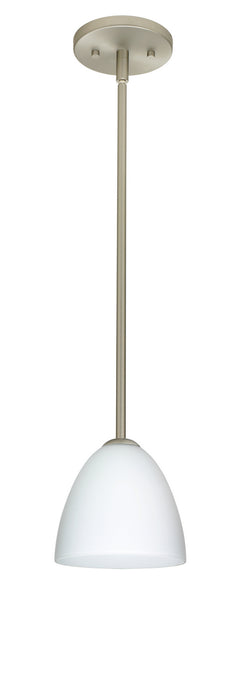 Besa - 1TT-447007-LED-SN - One Light Pendant - Vila - Satin Nickel