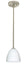 Besa - 1TT-447007-LED-SN - One Light Pendant - Vila - Satin Nickel