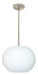 Besa - 1TT-477507-LED-SN - One Light Pendant - Jordo - Satin Nickel