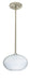 Besa - 1TT-491307-LED-SN - One Light Pendant - Pape - Satin Nickel