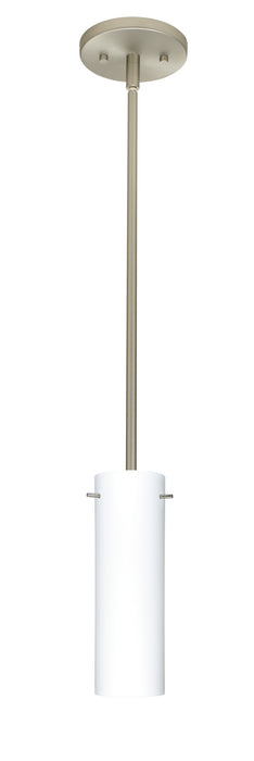 Besa - 1TT-493007-LED-SN - One Light Pendant - Copa - Satin Nickel