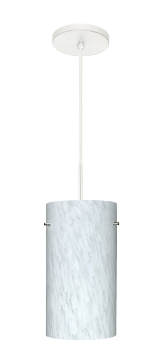 Besa - 1VT-412019-LED-WH - One Light Pendant - Tondo - White