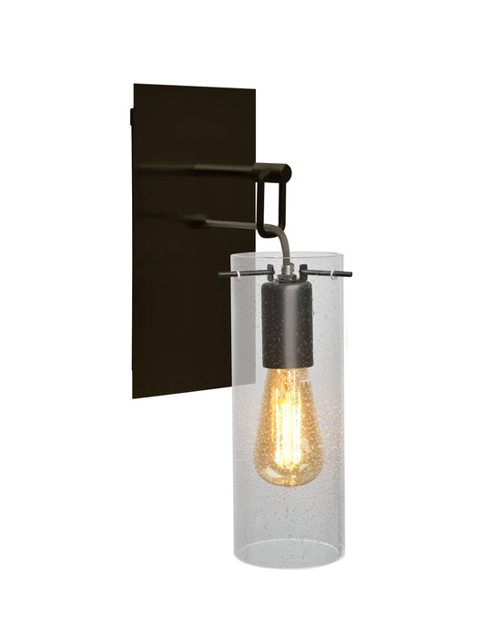 Besa - 1WP-JUNI10CL-EDIL-BR - One Light Wall Sconce - Juni - Bronze