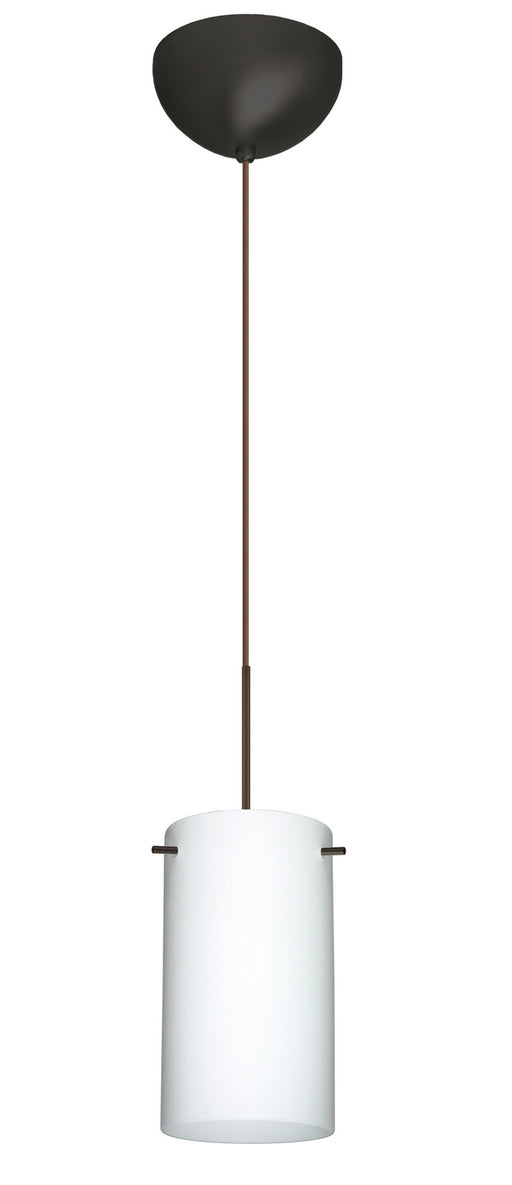 Besa - 1XC-440407-LED-BR - One Light Pendant - Stilo - Bronze