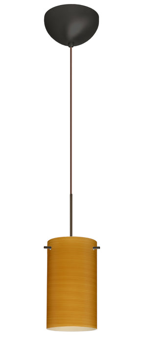 Besa - 1XC-4404OK-LED-BR - One Light Pendant - Stilo - Bronze