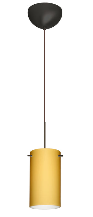 Besa - 1XC-4404VM-LED-BR - One Light Pendant - Stilo - Bronze