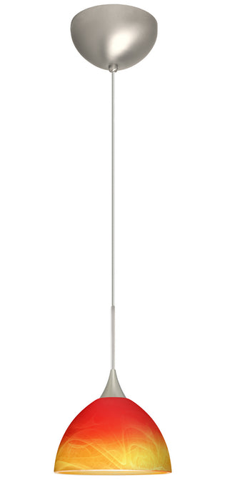 Besa - 1XC-4679SL-LED-SN - One Light Pendant - Brella - Satin Nickel